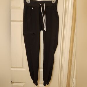 Figs Zamora Black XS Pants
